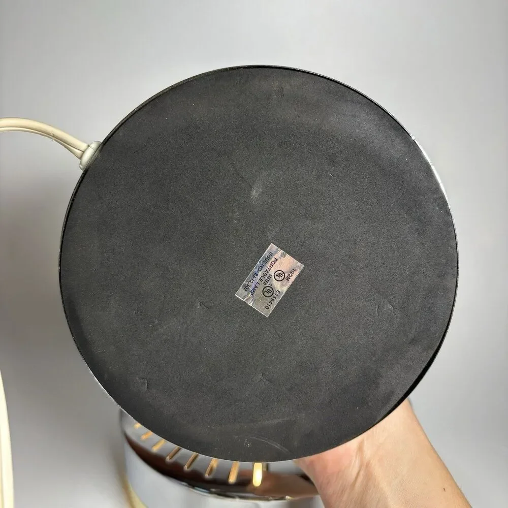VTG Vanity Lighted Mirror Heavy Magnification By Jerdon Products Gold TESTED